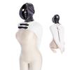 Unisex Intimate Bondage Collection with Adjustable Upper Body Harness Glove Hood Mask for Couple Opaque Binding Adult Sex Toys