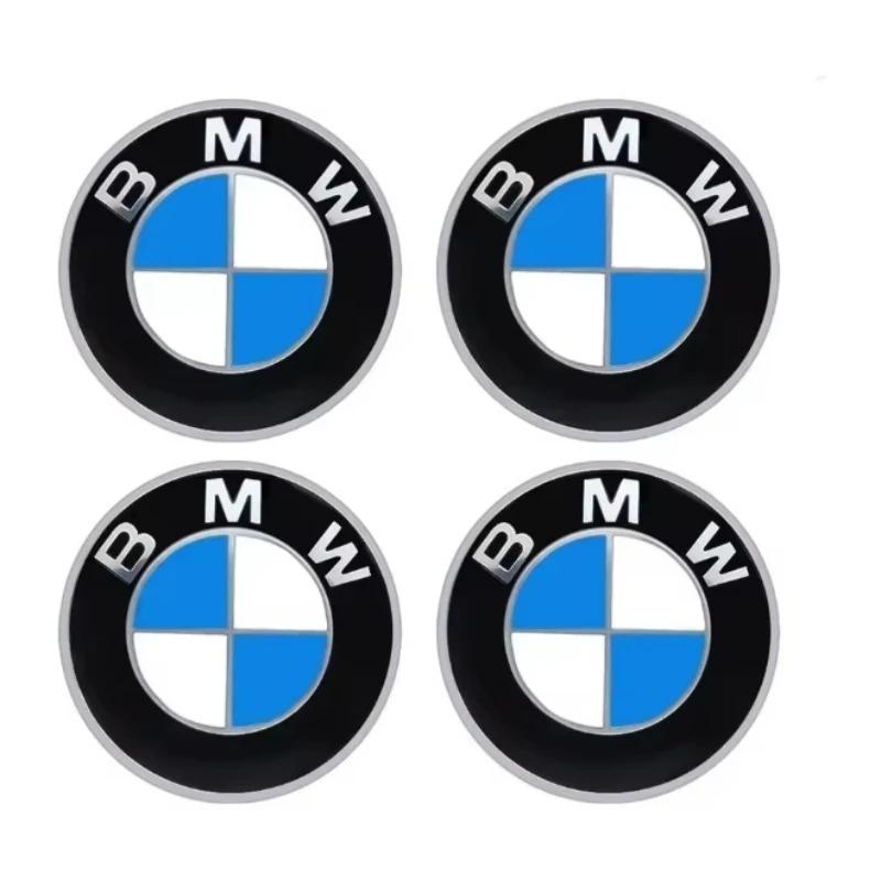 2026 Hot 4pcs Auto Rim Styling Caps Car Wheel Center Hub Cap Covers 56mm 68mm Compatible with BMW E36 E46 E53 E90 E60 E61 E93 E87 X1 X3 X