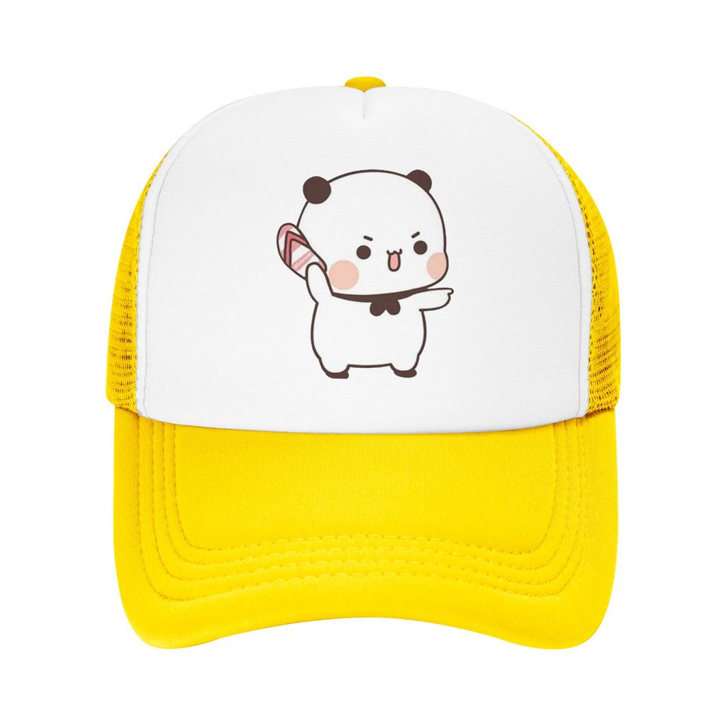 Bubu Yier Beer Cartoon Mesh Baseball Caps Adult Sport Trucker Worker Cap Dad Hat Adjustable Snapback Caps Sun Caps Trucker Hat