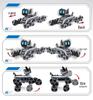Remote-Controlled Eight-Wheeled Robot Car Toy for Kids - Hand-Sensing, Four-Wheel Drive Stunt Functionality