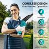 Seesii Mini 8''Cordless Electric Chainsaw Wood Cutter Pruning Garden Tools w/Lubrication Injector For Makita 18V Battery pin