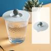 Cup Lid Cute Airtight Seal Silica Gel Tea Coffee Mug Cover for Dining Room