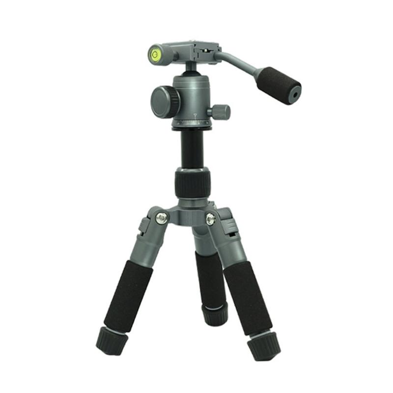 Desktop Tripod 20Inch Mini Size with 360 Degree Rotation Head Supports Up to 11lbs for Travel DSLR Cameras and Phones