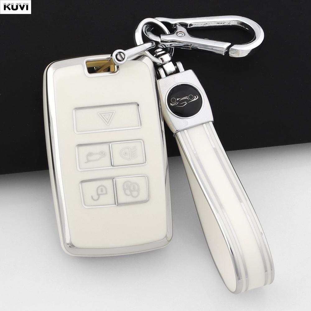 NEW TPU Car Remote Key Case Cover for Land Rover Range Rover Evoque Discovery Sport Velar for Jaguar XE E-PACE XF Accessories