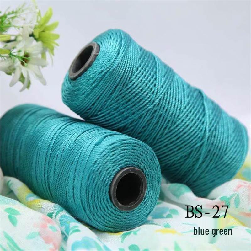 Příze z ledového hedvábí: Třívláknová příze pro ruční pletení a háčkování - Ideální na pantofle, tašky, čepice, návleky na hrnky a podsedáky do auta