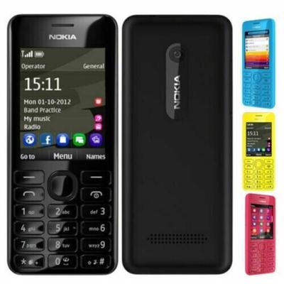 Nokia 301 Original Unlocked 3MP 2.4' Dual Sim Card Mobile Phones