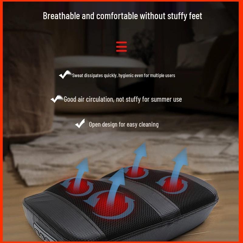 Automatic Calf and Foot Massager with Heat and Kneading
