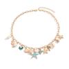 Bohemian Starfish Shell Pendant Necklace for Women Summer Beach Conch Turtle Choker Party Jewelry Gift