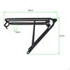 Cylindrical Rear Rack with Easy Wheel Mount Strong Cargo Universal
