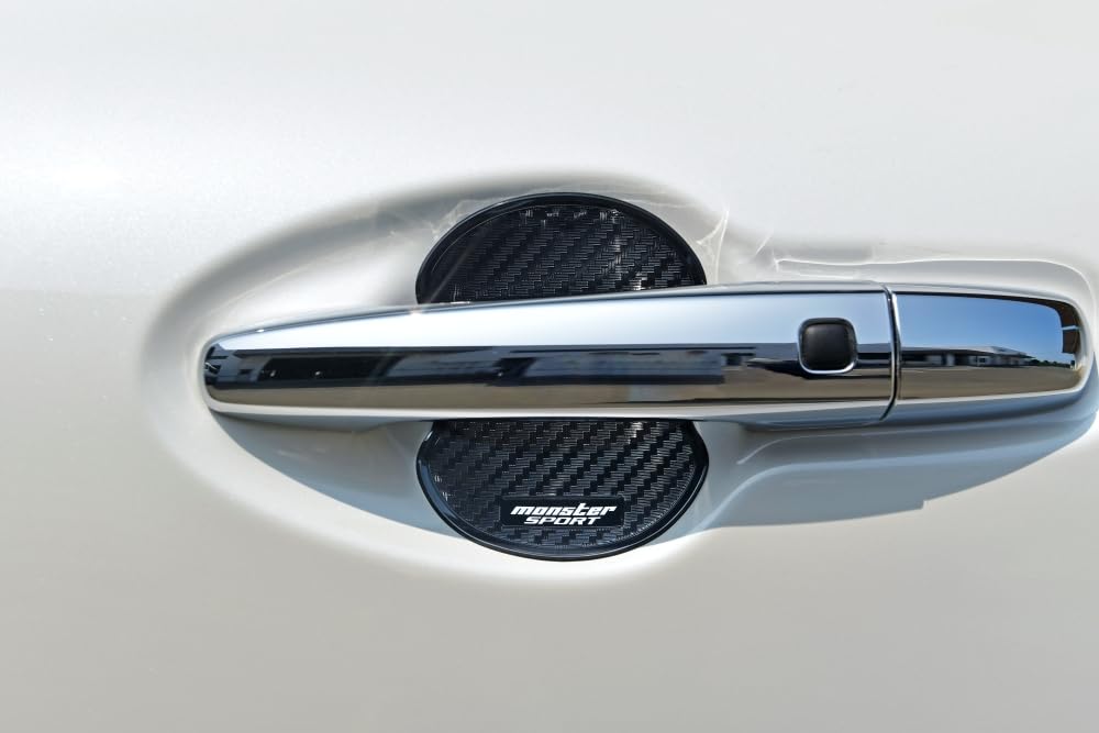 MONSTER SPORT Door Handle Protectors for Honda Frontier Solio and Wagon R Set of Door Handle Made In [WDB3S/WEB3S], [MA27S], [MH35S], 4,