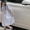 Girls Summer Polo Dress Preppy for Big Kids