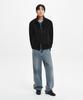 INTEMPOMOOD High-Neck Suede Jacket_Black