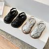 Girls Cool Slippers Outer Wear 2025 Summer New Fashion Sequins Girls Princess Shoes Soft Sole Children's Word Sandals