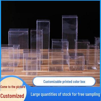 Caja de Embalaje de PVC Transparente para Artículos de Primera Necesidad, Caja PET de Grado Alimenticio, Caja de PP para Cosméticos