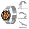 Correa de Repuesto Compatible para Samsung Galaxy Watch4 40 44mm Correa de Acero Inoxidable Compatible