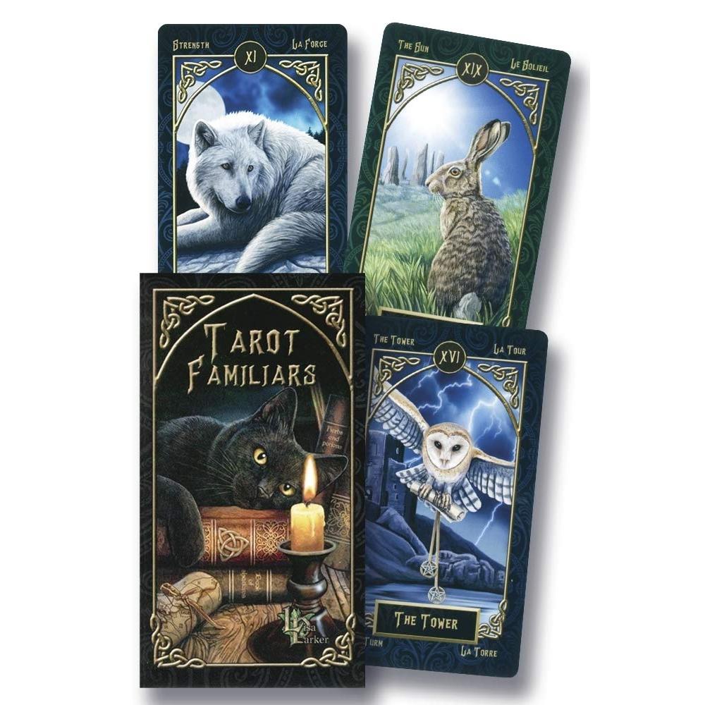 Familiars Tarot Deck Leisure Party Board Game Fortune-telling Prophecy Oracle Cards