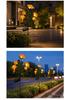 Outdoor Solar Rose Flower Garden Lamp - Rainproof Yard Decoration