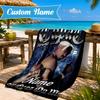 Custom Name Hip Hop Heart In Space Adventure Microfiber Beach Towel, Lightweight for Summer Travel, Swimming Pool Fan Gift