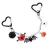 Pumpkin Bag Charm Pendant Aesthetic Purse Charms Aesthetic Keychains Keyring for Women Backpack Purse Handbag Decors