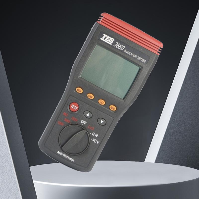 TES-3660 Auto-Ranging Insulation Resistance Tester
