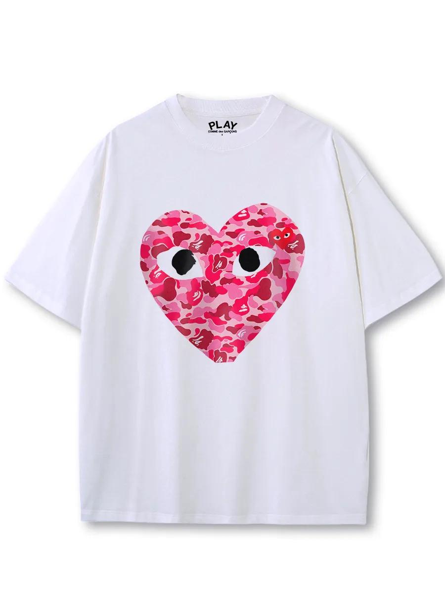 Oversized cotton T-shirt with Palace print 2XL