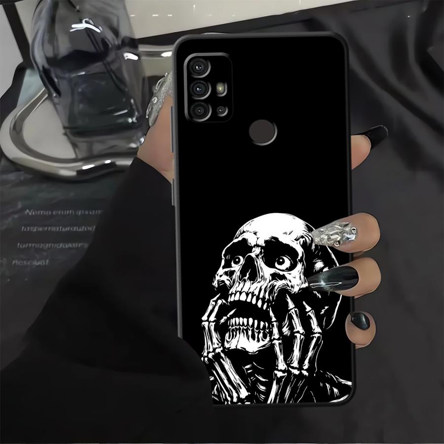 Case for Motorola Moto G51 G73 G22 Edge40 G71 G50 G32 G60s Edge 20 Pro 30 Lite G52 G53 G30 Phone Cover Skeleton