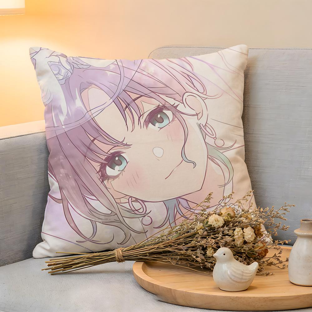 Cushion Cover  Linen  SkinFriendly Soft Decorative Case for Sofa Home Decor Anime Toru Asakura Pillow cover