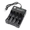 Portable 18650 Battery Charging Adapter Charging Case Rechargeable Batteries Box For 10440 14500 16340 16650 14650 18350 18500