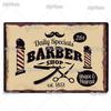 Profession Barber Vintage Metal Sign Tin Sign Vintage  Decoration Plaque Home Wall Decor Bar Sign Home Decor Poster Custom