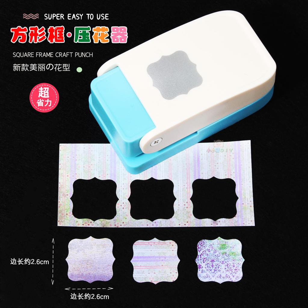 Lever Action Embossing Postage Stamp Punch Tool for Paper Crafting Scrapbooking Card Making DIY Art Supplies Craft Enthusiasts