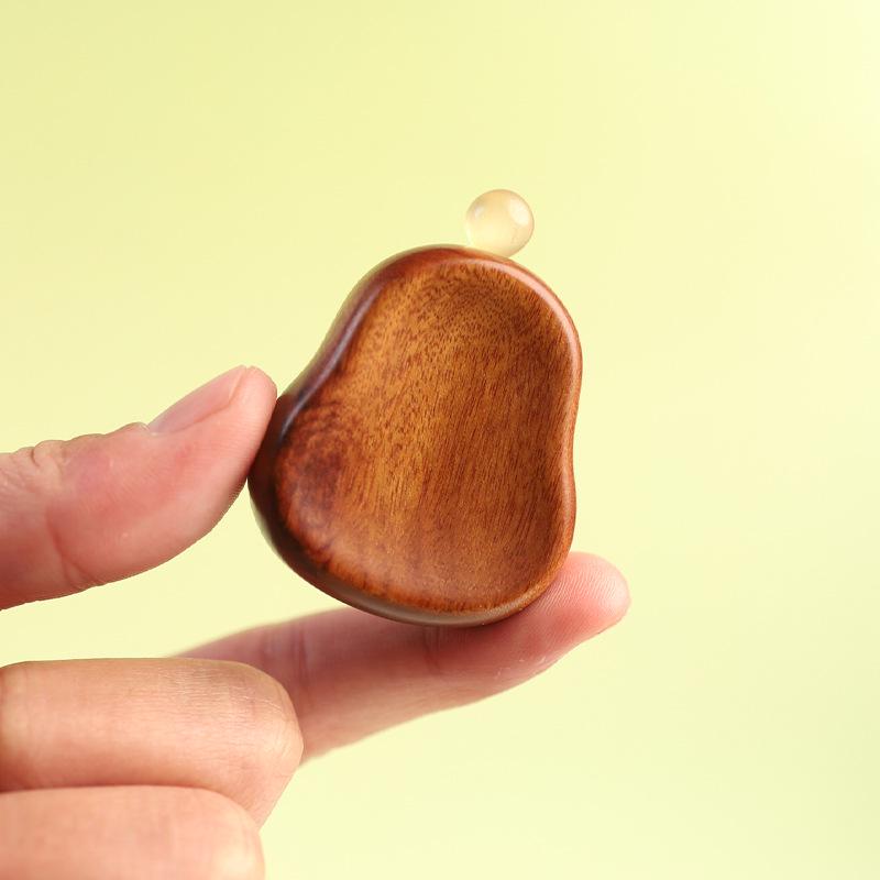 Purple & Green Sandalwood Massage Comb and Scraper – Portable Full-Body Muscle and Bone Massager