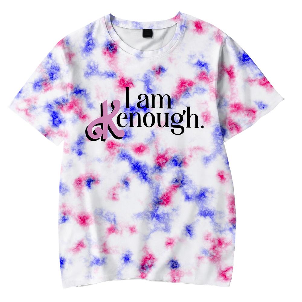 

Забавная женская и мужская футболка Im Kenough с надписью I Am Kenough, футболки с графическим рисунком, топы, футболка в корейском стиле
