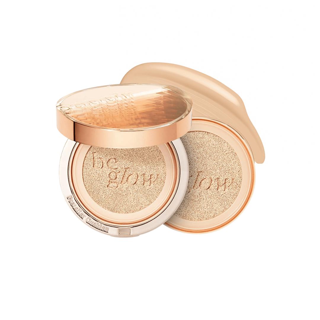 

Espoir Pro Tailor Be Glow Cushion New Class Set #25 Tan SPF42 PA++ 2x13 g - opalony rozświetlający podkład cushion z wymiennym wkładem