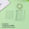 DIY Photo Acrylic Keychain Frame