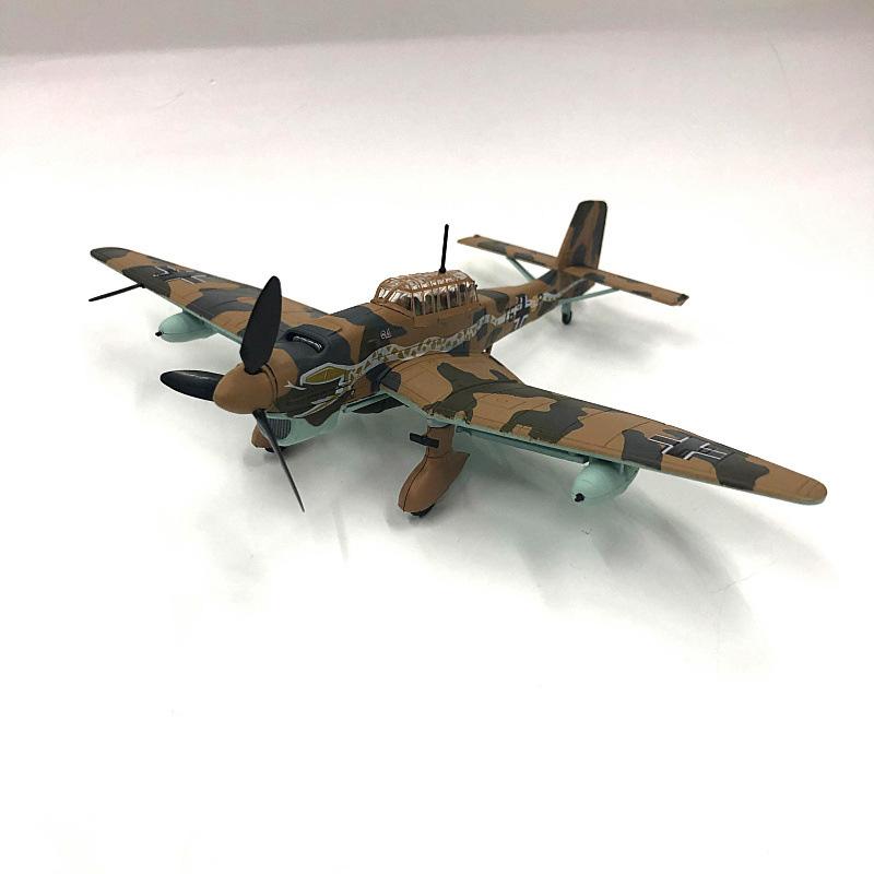 1/72 Scale Diecast Alloy Model Junkers Fighter JU-87 Military Missile Bomber Collect Gifts