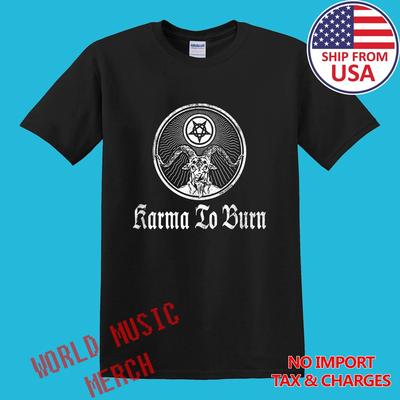 Karma To Burn Satanisches Herren Schwarz Größe S-5XL