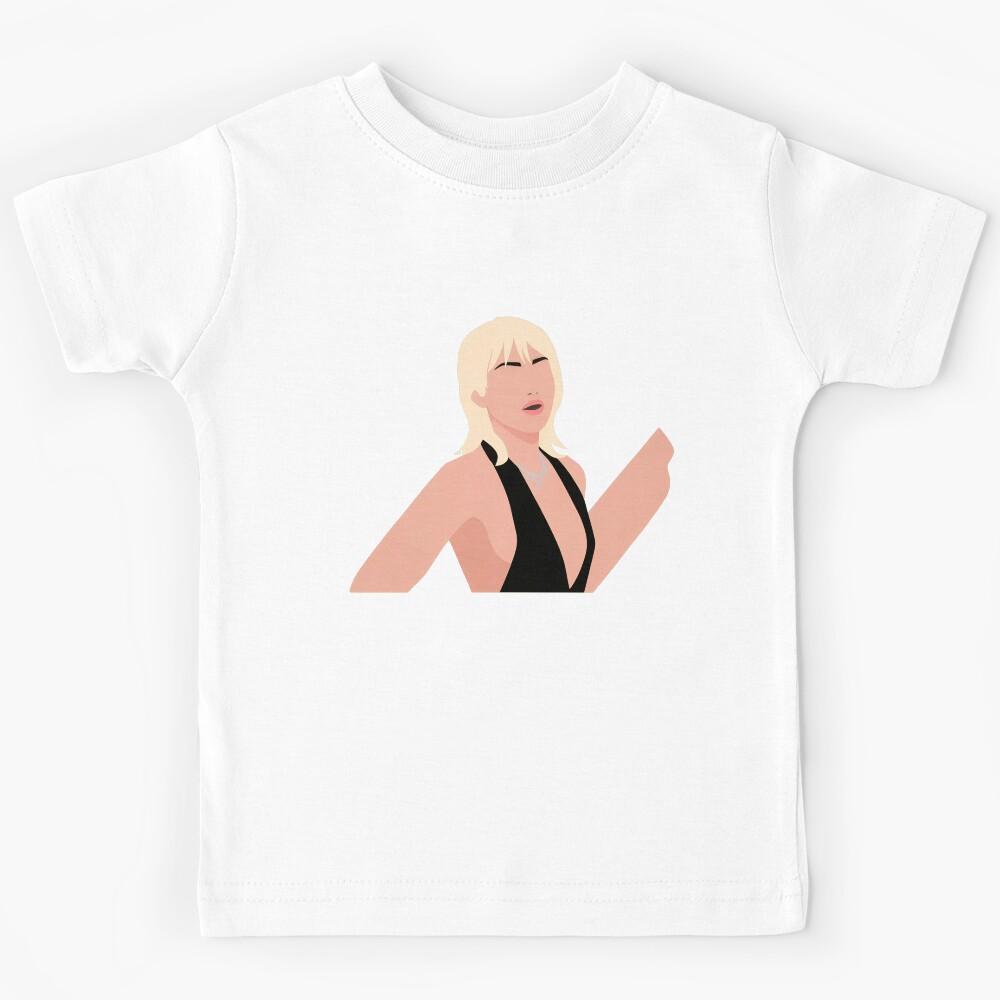 Miley Cyrus Lineless Illustration Kids T-Shirt 130