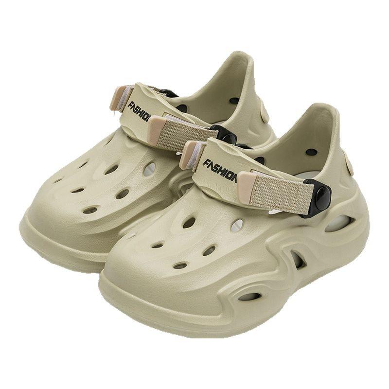 Parent-child hole shoes women's summer girls seaside beach shoes trendy eva sandals boys outside