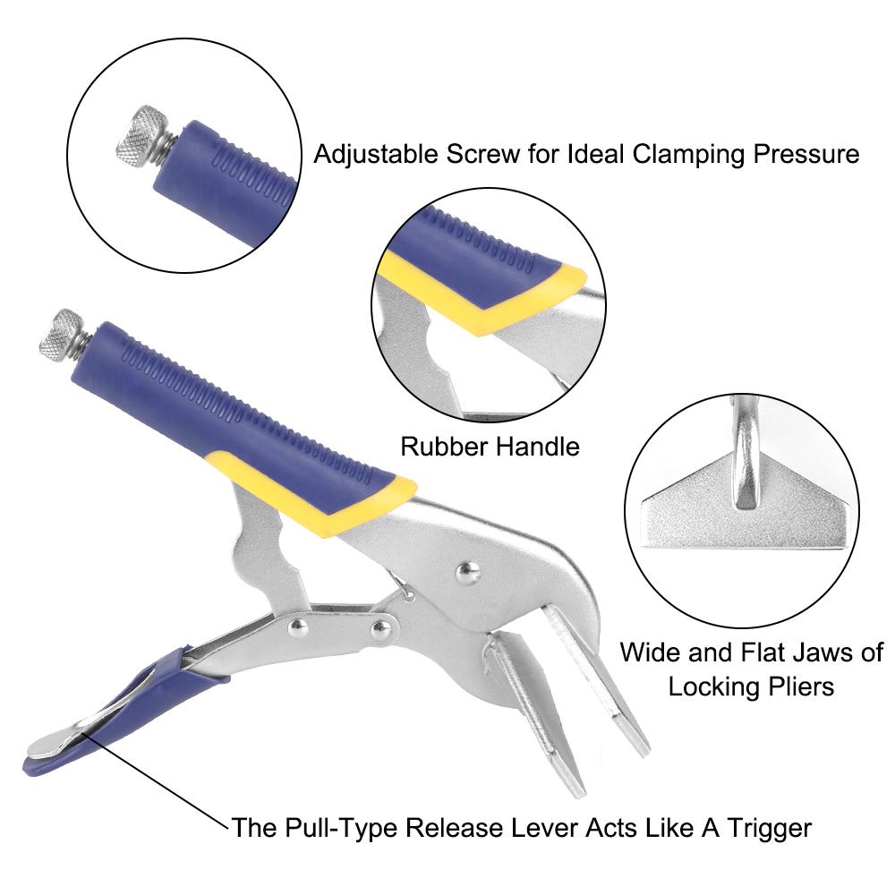 Multifunctional Household Hand Tools Iron Wrench Large Opening Straight Handle Dragon Fracture Forceps Quick-Release Pliers Adjustable