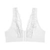 Women's Sexy French Lace Seamless Front Buckle Bra