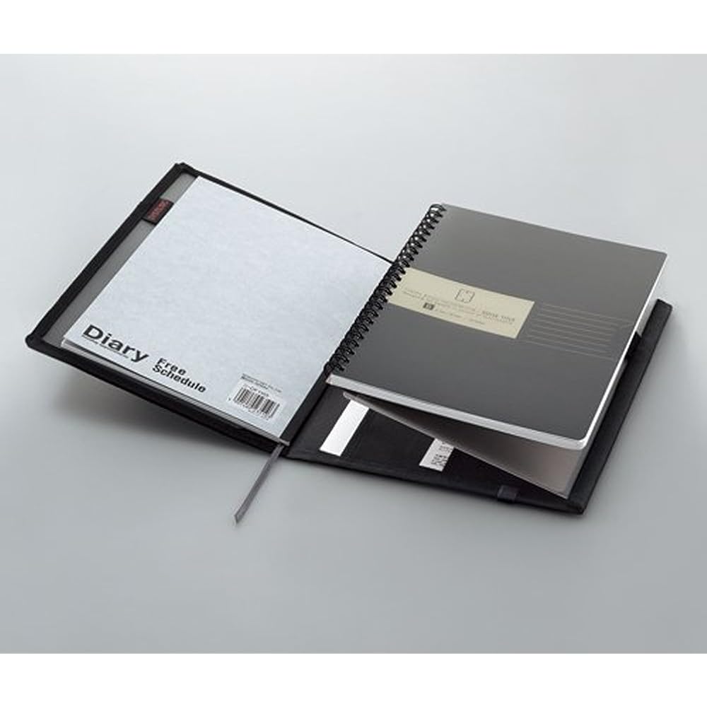 Kokuyo Notebook Cover, Notebook Compatible, Black, B5, BD, 40 Sheets, NO-683B-D