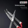 YATO 11" and 16" Angled Bent Needle Nose Pliers - Long, Pointed Tip for Automotive Use