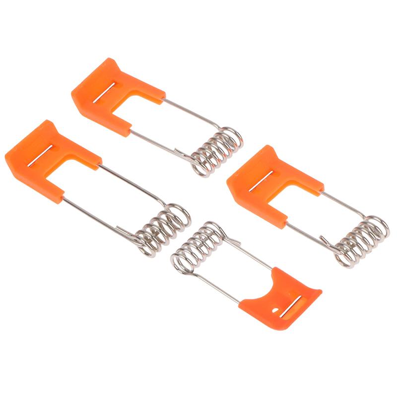 10Pcs Steel Springs Metal Clamps For Led Downlight Panel Light Ceiling Light Spring Circlip With Rubber Sleeve Lighting