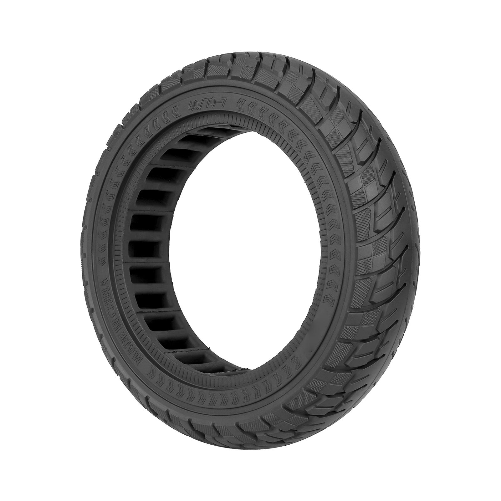 10x2.5 Intérieur Creux Pneu 10 Pouces Trottinette Électrique Anti-Explosion Tubeless Emplacement 45mm Compatible avec Trottinette Électrique G30 60C