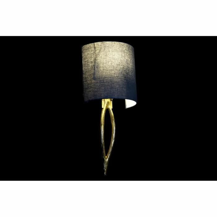 Applique Murale - Doré - Métal - Polyester - 220V - 50W - Design Contemporain