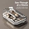 4/7 Grids Pill Box Organizer Food Grade PP Travel Pill Container Medicine Storage Case  For Travel