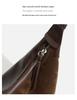 Women's Large Capacity Frosted Retro Shoulder & Crossbody Bucket Bag - Versatile for Autumn/Winter 2024