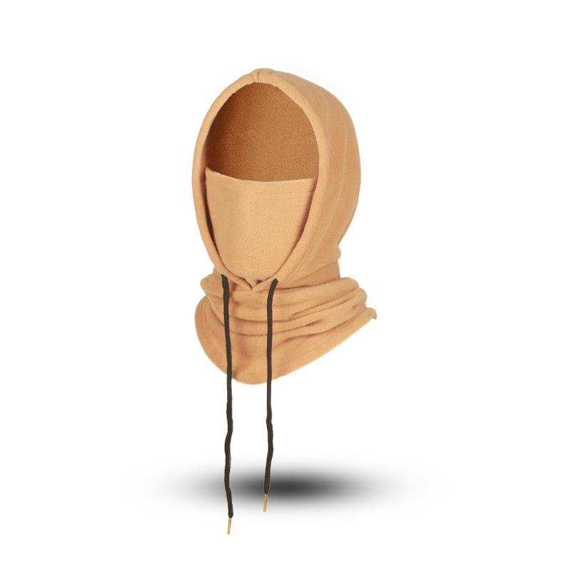 Camouflage Fleece Balaclava: Outdoor Cold-Weather Cycling & Skiing Face Mask