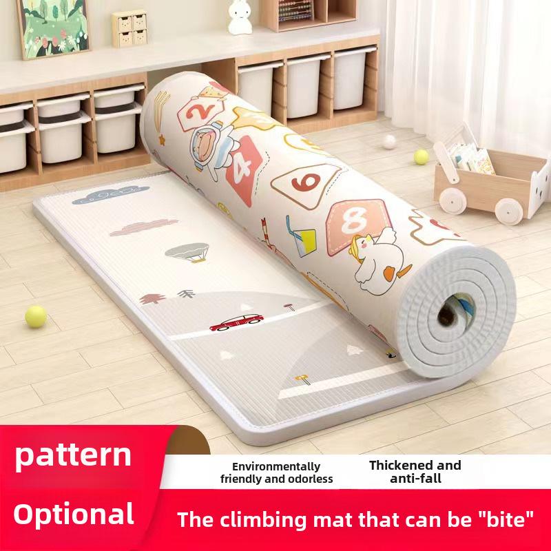 Thickened, Odorless Baby Crawling Mat: Foldable Foam with Cold Insulation for Living Room