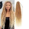 Cross-border European American High Temperature Wire Synthetic Fiber Wigs Machine Double Weft Three-strand Braid Braids Braids
